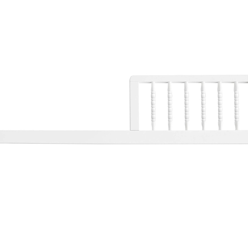 DaVinci Jenny Lind Pine Wood Mini Toddler Bed Conversion Kit in White